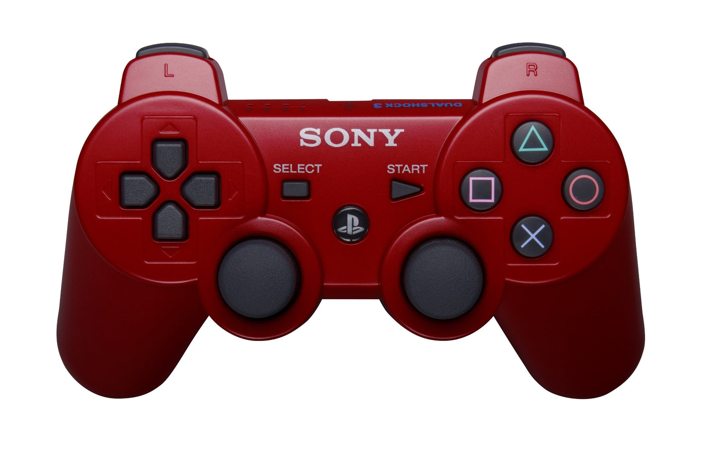 OEM Sony PS3 Dualshock 3 Wireless Controller Dark Red