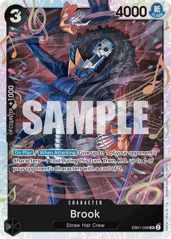 Brook SR EB01-046 ONE PIECE! Extra Booster: Memorial Collection Raw