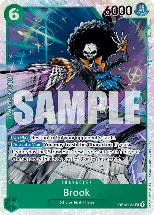Brook SR OP15-032 ONE PIECE! Adventure's on Kami's Island Raw