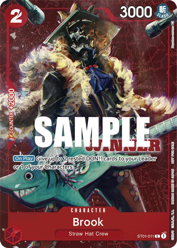 Brook ST01-011 Winner Stamp ONE PIECE! Raw