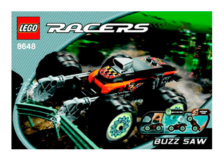 Buzz Saw Lego Racers Set 8648