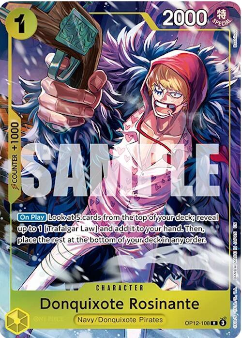 Donquixote Rosinante OP12-108 Promo