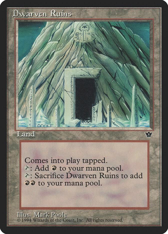 Svyelunite Temple Magic The Gathering Fallen Empires Edition Raw