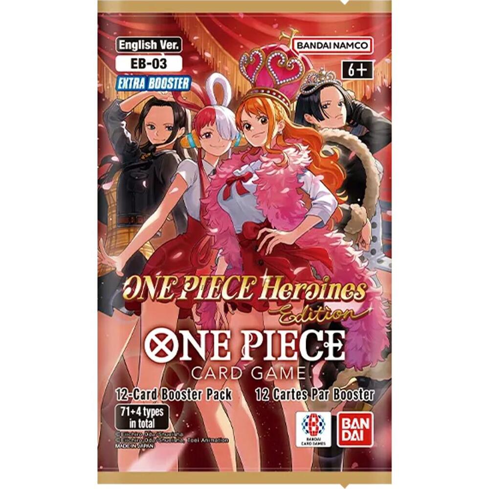 Extra Booster: Heroines Edition EB03 ONE PIECE! Sleeved Booster Pack