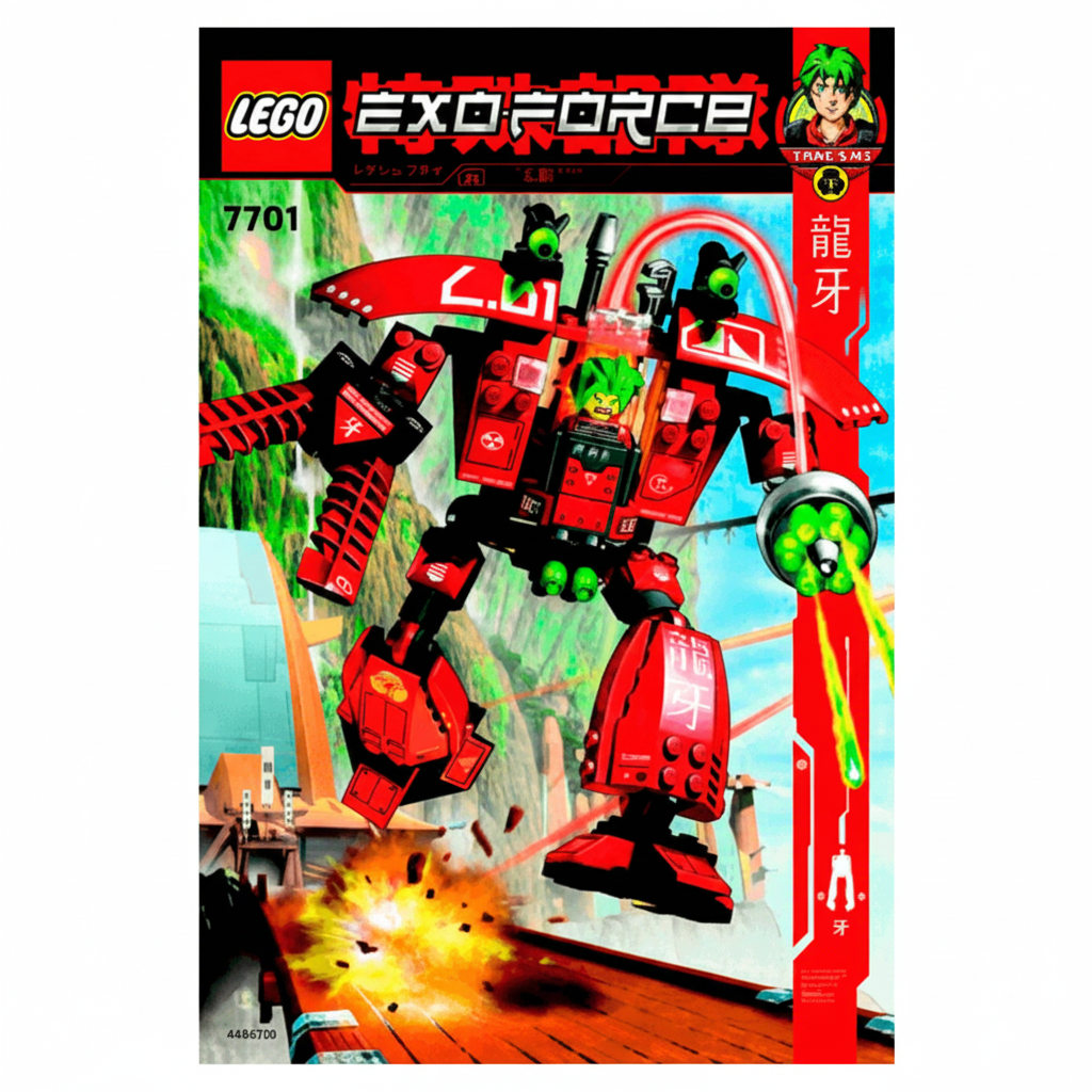 LEGO Exo Force set Instructions with robot design