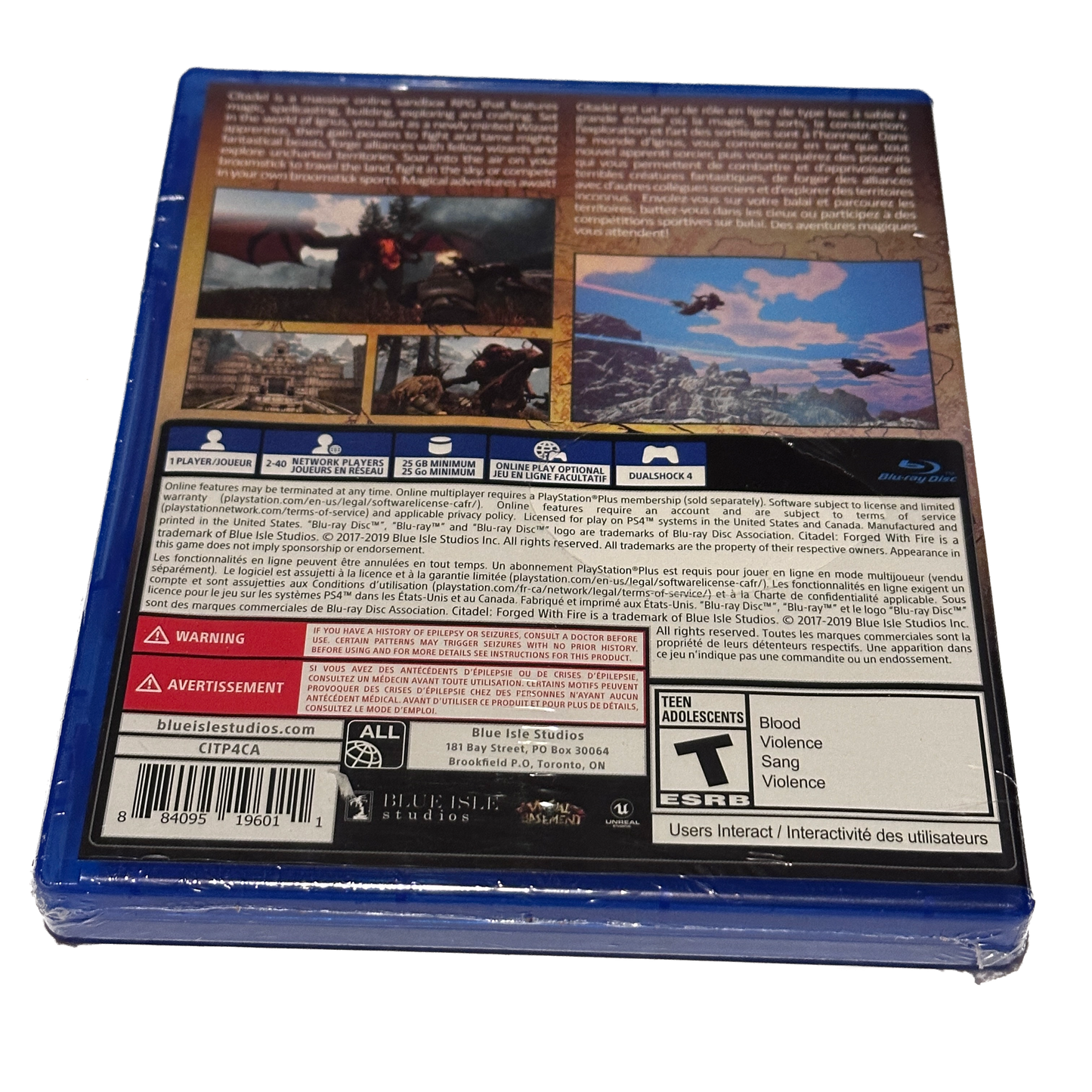 Citadel Forged With Fire Sony PS4 Playstation 4 Sealed