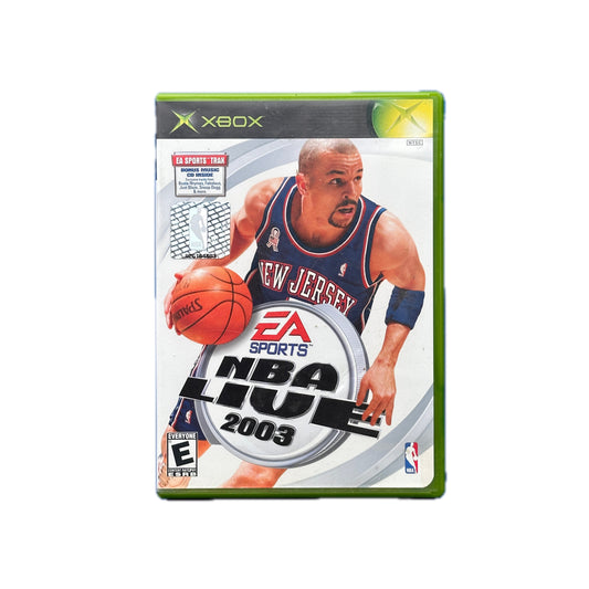 NBA Live 2003 Xbox Complete in Box
