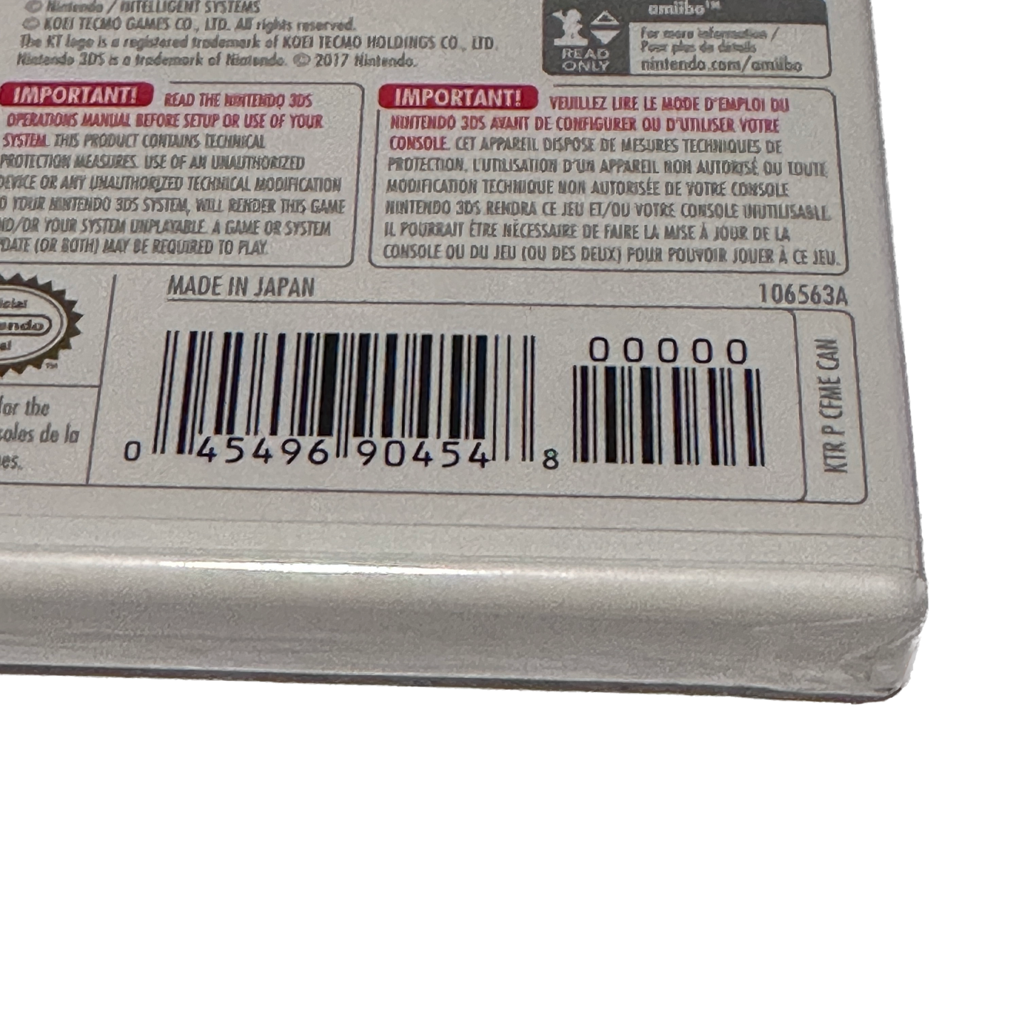 Fire Emblem Warriors New Nintendo 3DS Factory Sealed