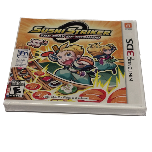 Sushi Striker The Way of Sushido Nintendo 3DS Factory Sealed