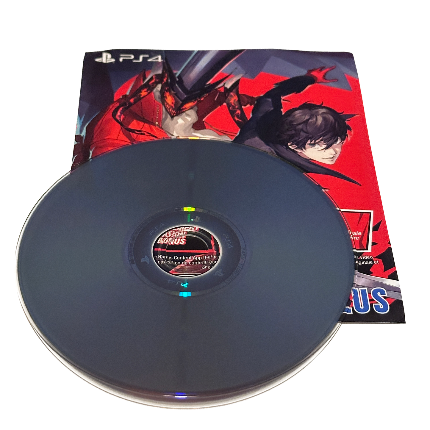 Person 5 Strikers P5S Sony PS4 Playstation 4 Loose Disc & Codes