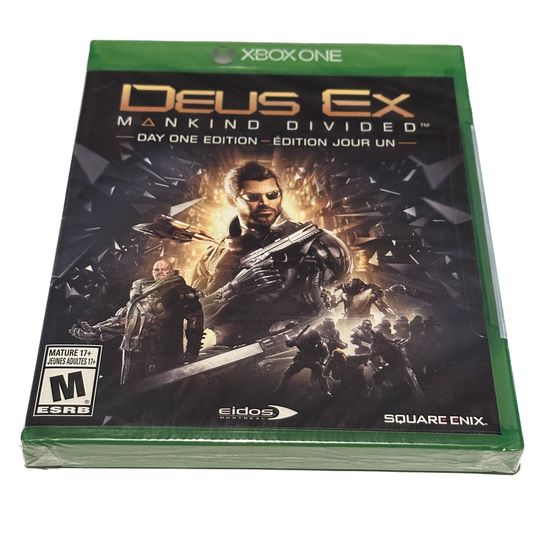 Deus EX Mankind Divided Day One Edition Xbox One Factory Sealed Game