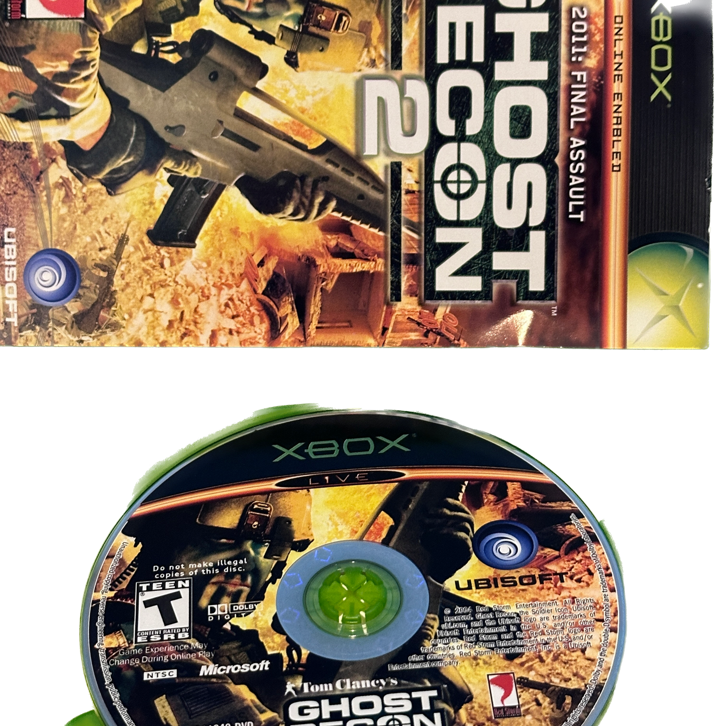 Tom Clancy's Ghost Recon 2 Xbox Complete in Box