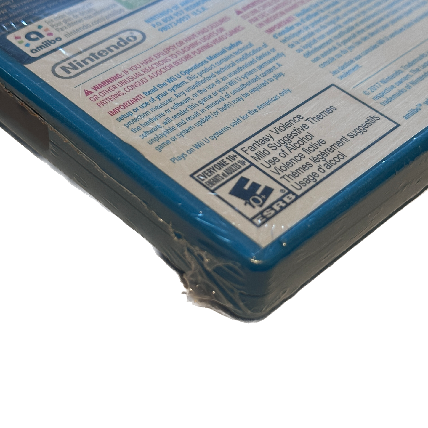 Zelda Breath of the Wild Nintendo Wii U Sealed