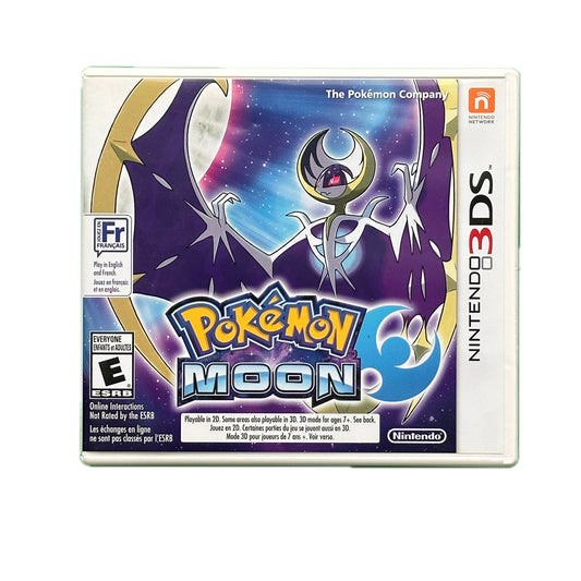 Pokémon Moon Nintendo 3DS Complete in Box
