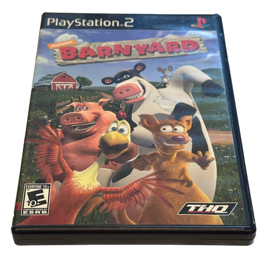 Nickelodeon Barnyard Sony PS2 Playstation 2 Complete in Box
