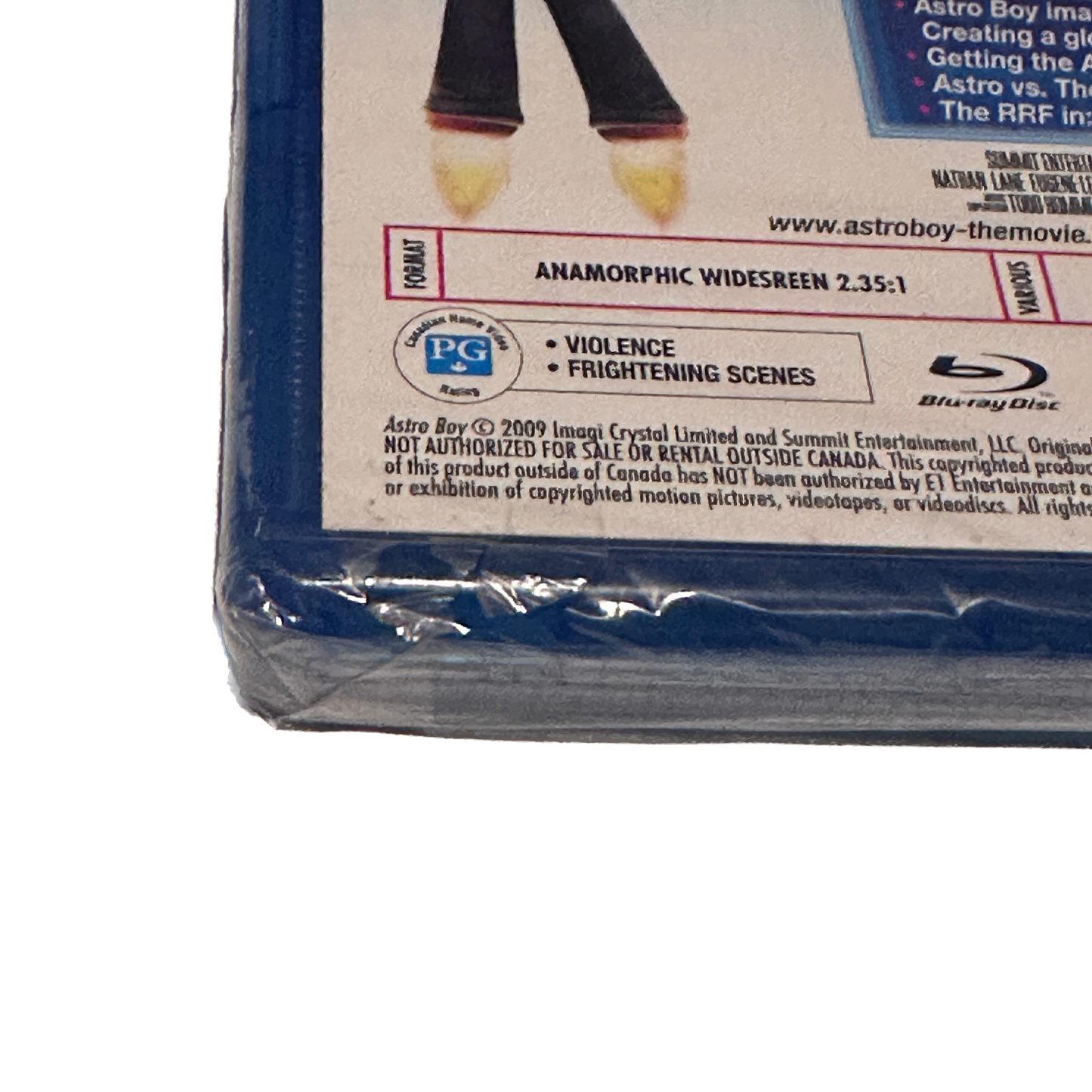 Astroboy Blu Ray Factory Sealed