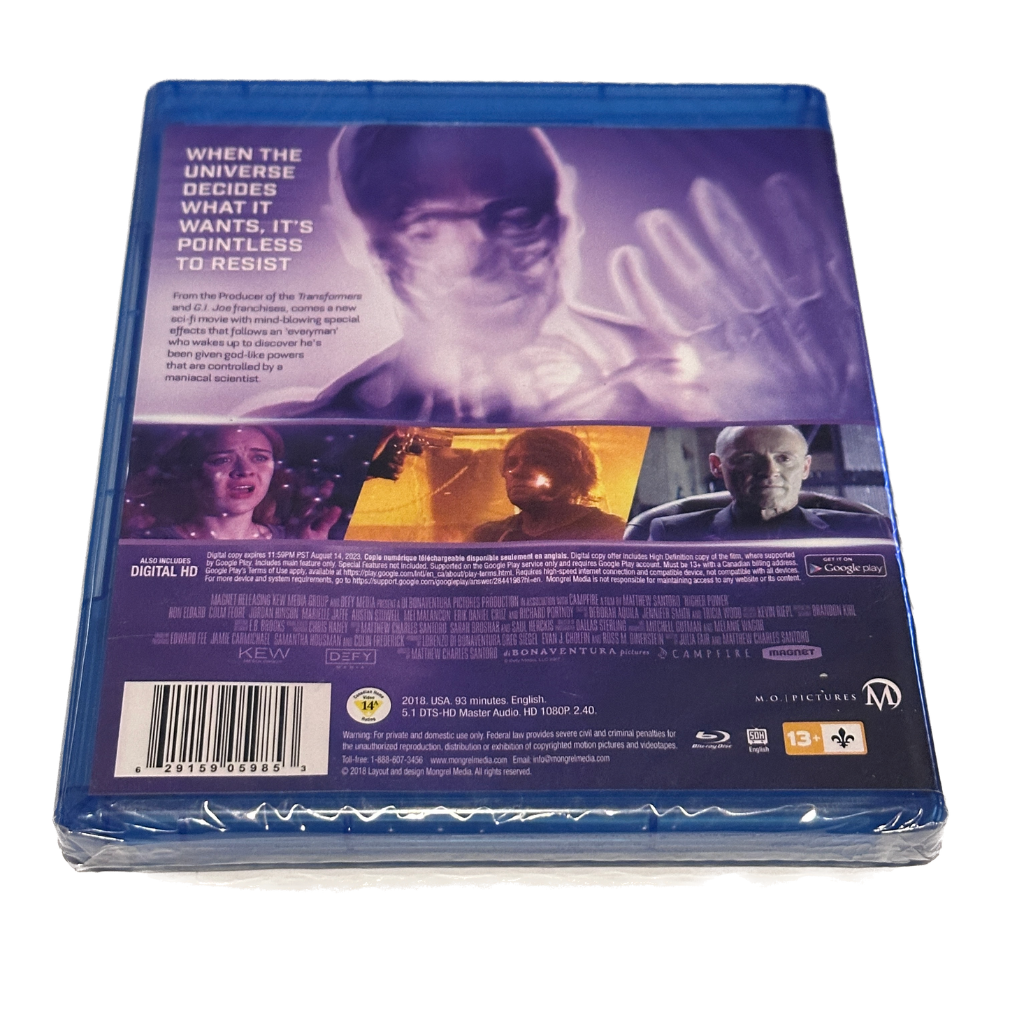 Higher Power Blu Ray Factory Sealed