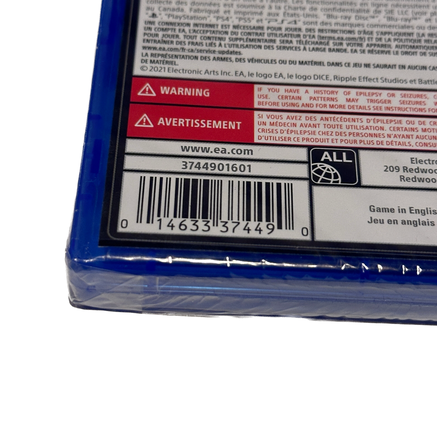 Battlefield 2042 Sony PS4 Playstation 4 Factory Sealed