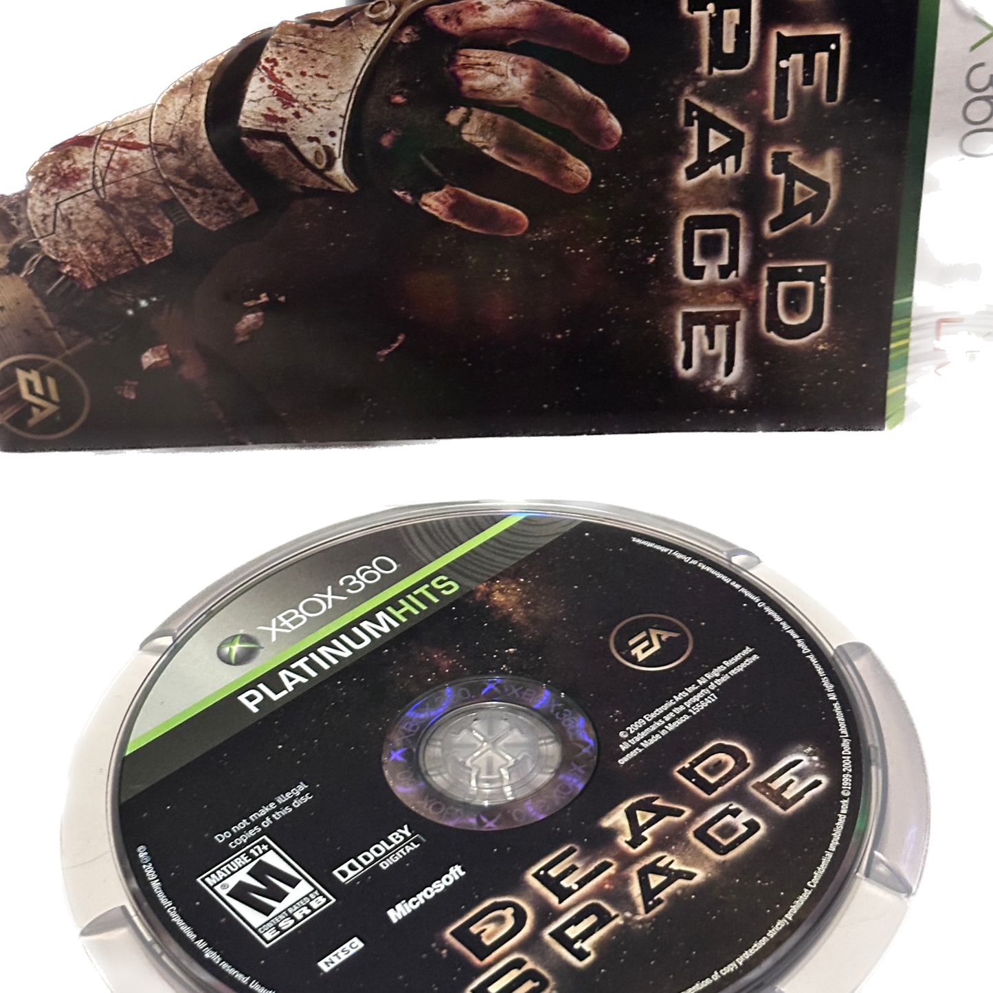 Dead Space Platinum Hits Xbox 360 Complete in Box