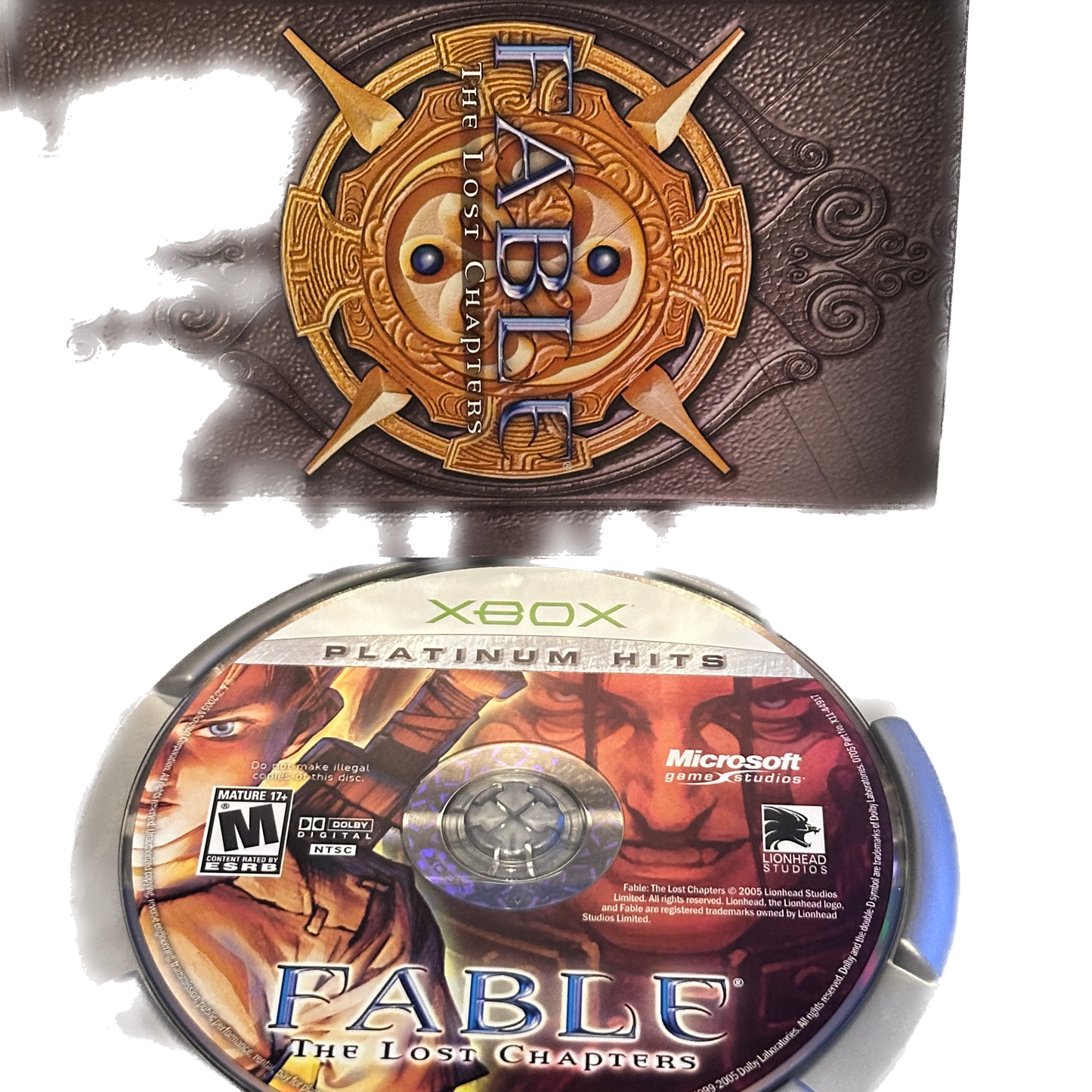 Fable The Lost Chapters Best of Platinum Hits Xbox Complete in Box