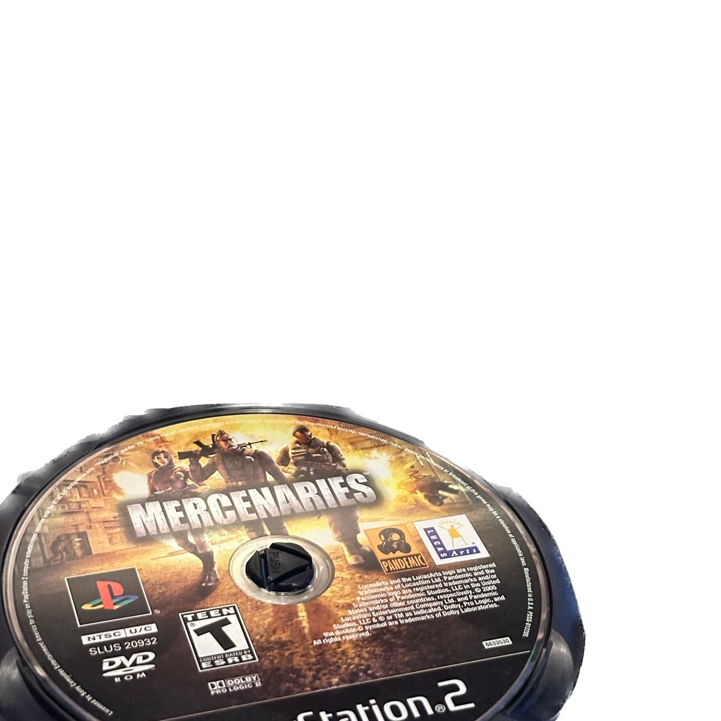 Mercenaries Playground of Destruction Sony PS2 Playstation 2 Complete in Box