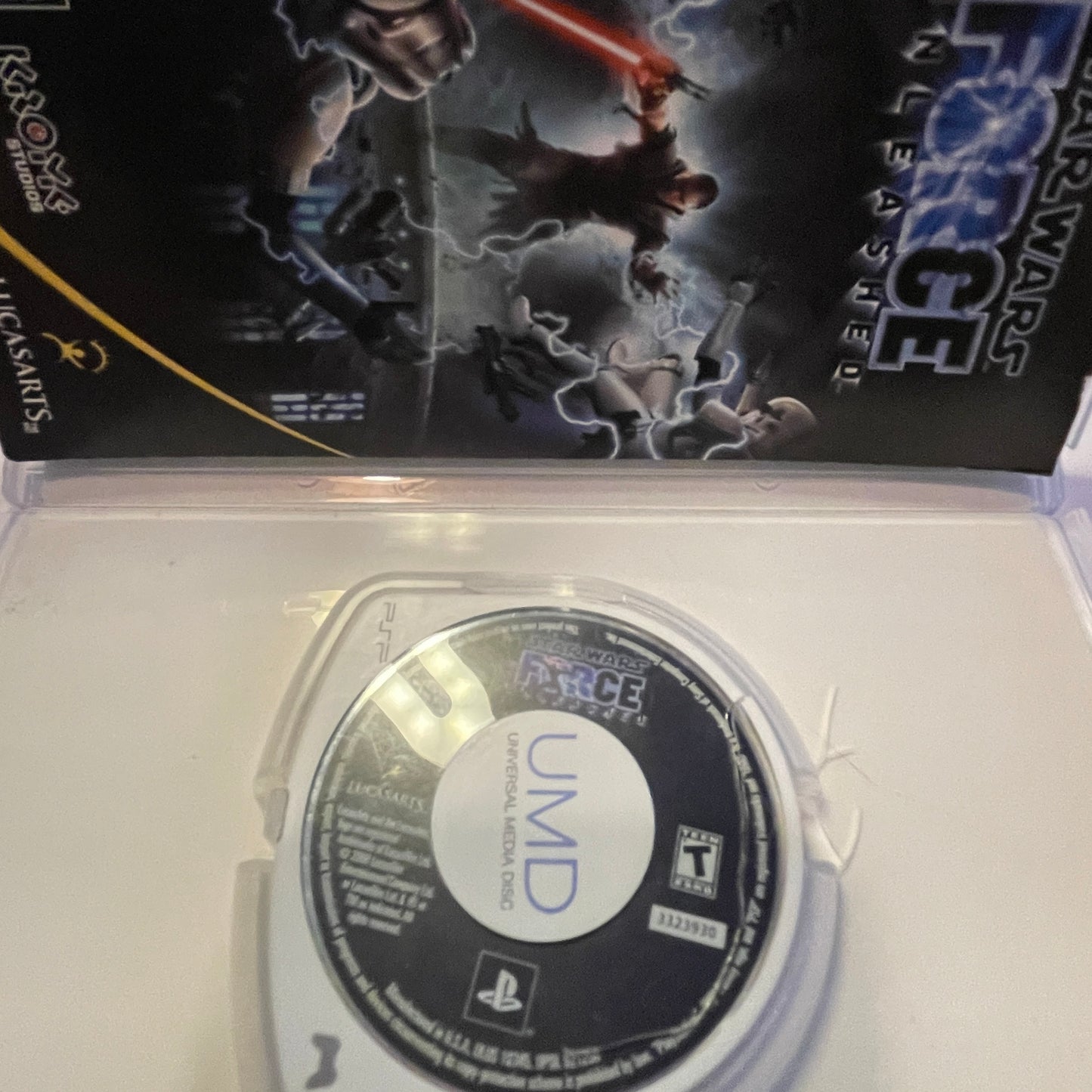 Star Wars Force Unleashed Sony PSP Complete in Box