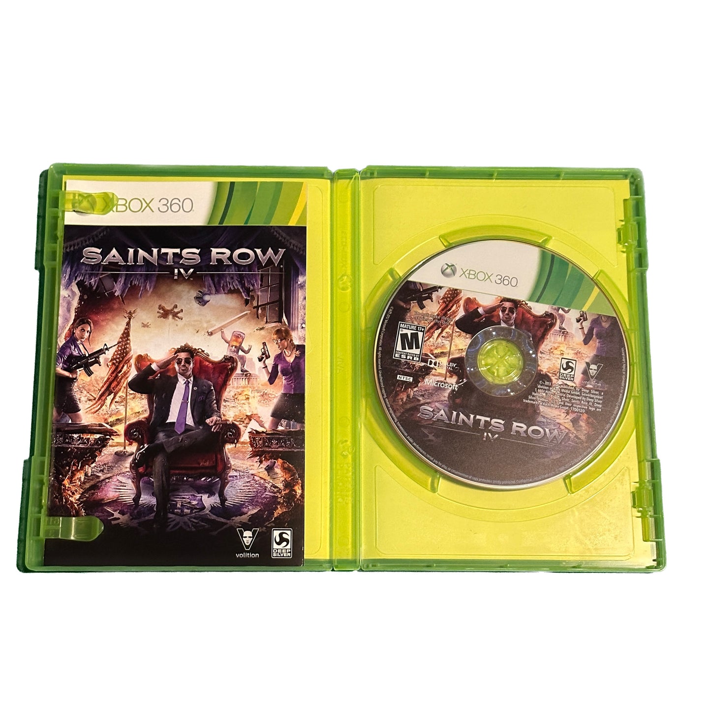 Saints Row IV Commander Chief Edition Xbox 360 Complete In Box
