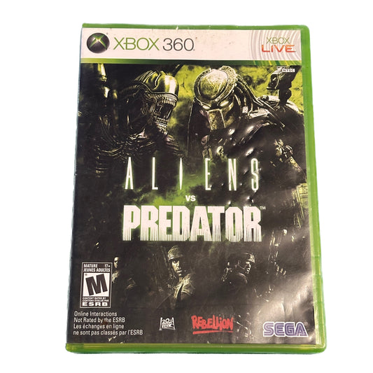 Aliens VS Predator Xbox 360 Complete In Box