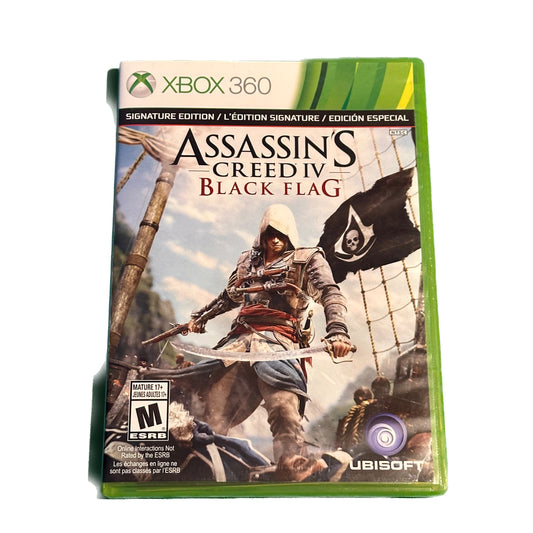 Assassin's Creed IV Black Flag Signature Edition Xbox 360 Complete In Box