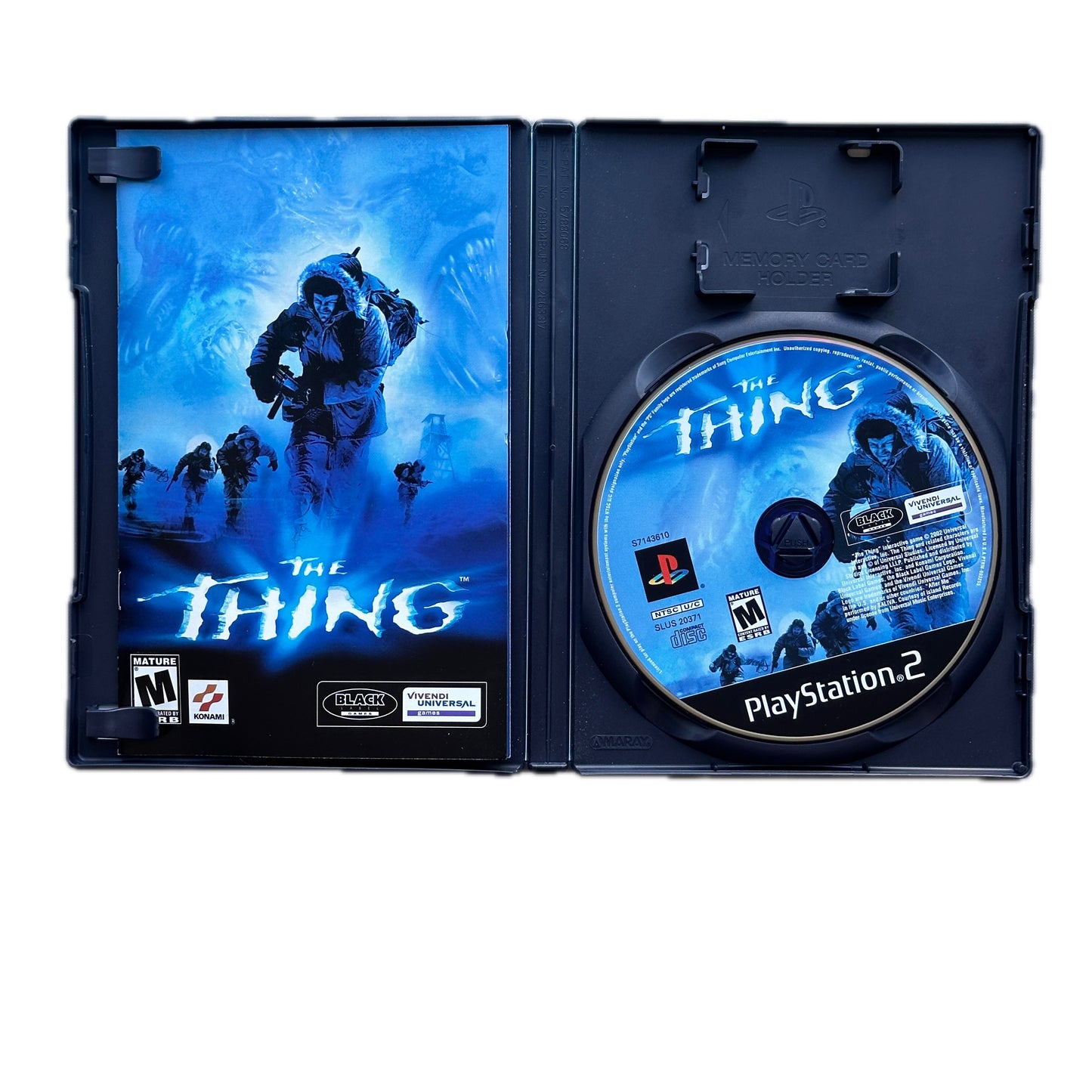 The Thing Sony PS2 Playstation 2 Complete in Box