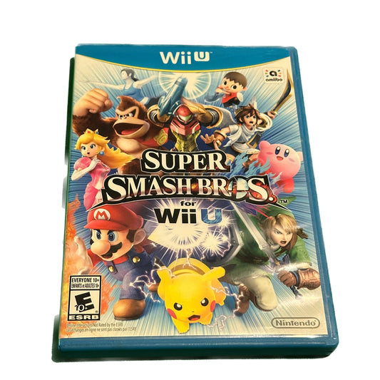 Super Smash Bros Nintendo Wii U Complete in Box