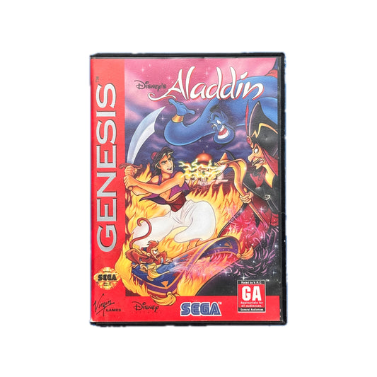 Disney Aladdin SEGA Genesis in Box