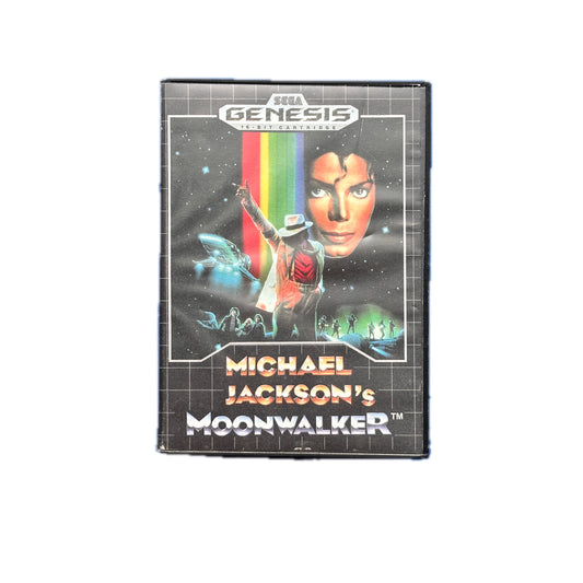 Micheal Jackson's Moonwalker SEGA Genesis in Box