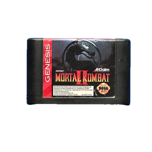 Mortal Kombat II SEGA Genesis Loose Game Cartridge