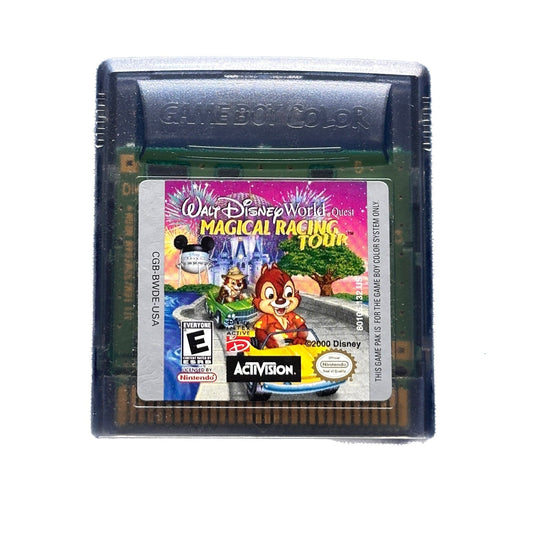 Walt Disney World Quest Magical Racing Tour Nintendo Gameboy Color Loose
