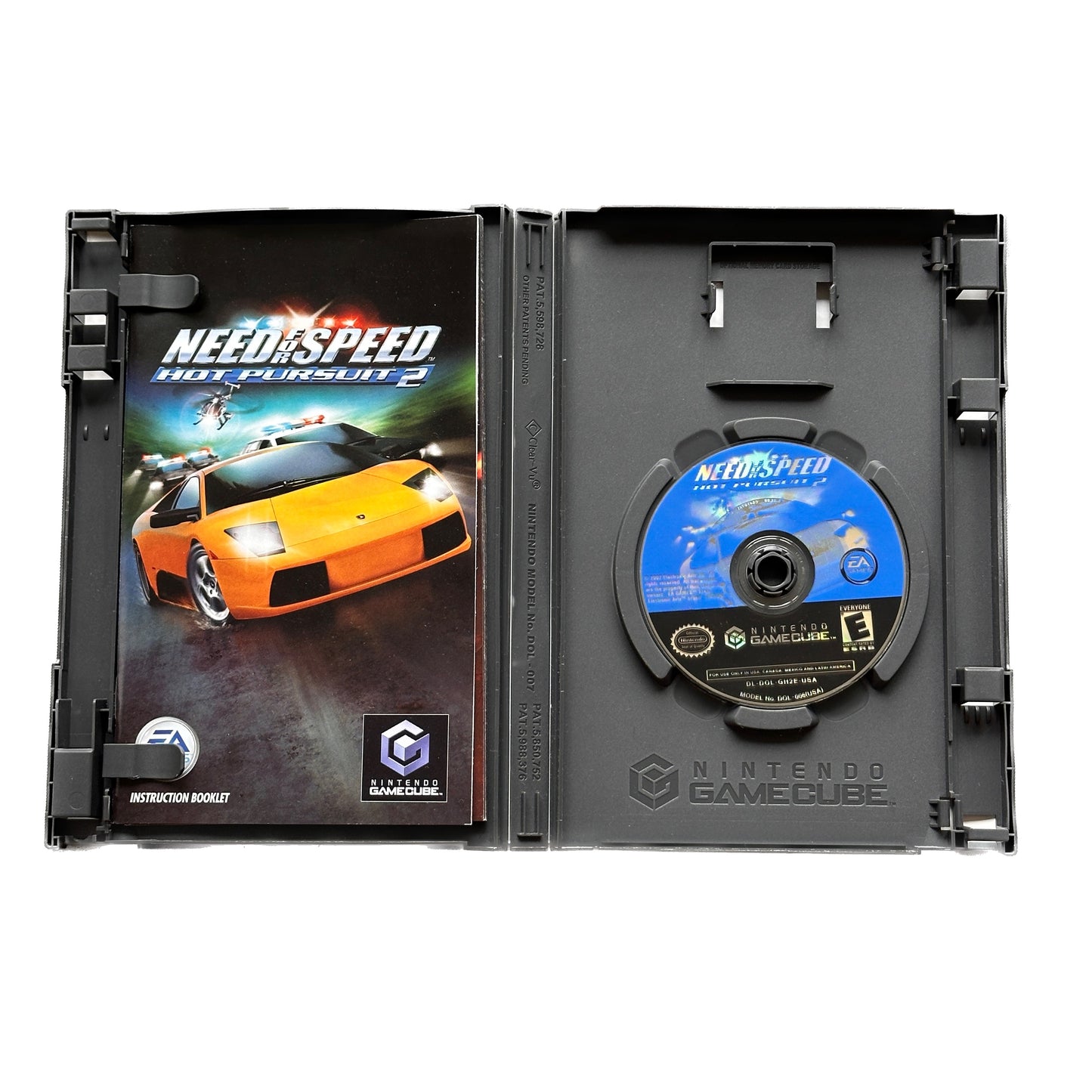 Need For Speed Hot Pursuit 2 Player's Choice Nintendo Gamecube Complete in Box