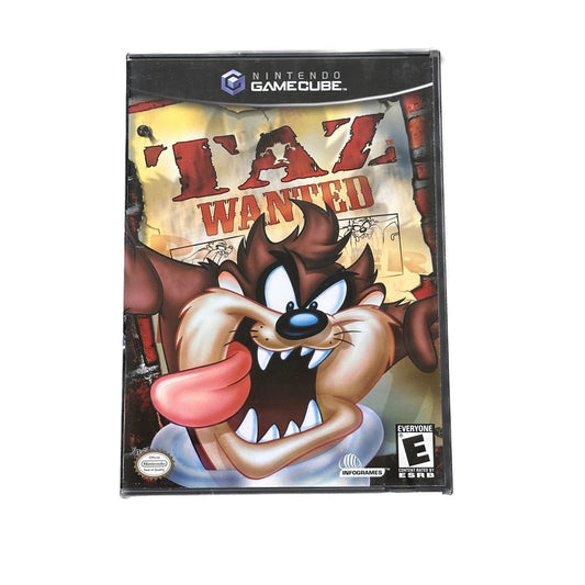 TAZ Wanted Nintendo Gamecube Complete in Box