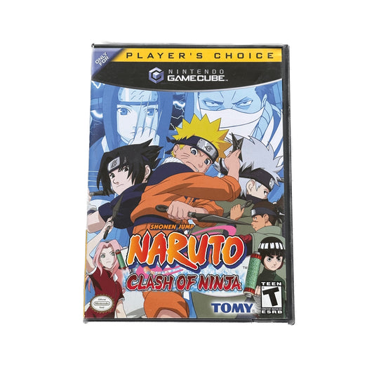 Naruto Clash of Ninja Player's Choice Nintendo Gamecube Complete in Box