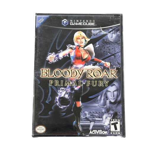 Bloody Roar Primal Fury Nintendo Gamecube Complete in Box