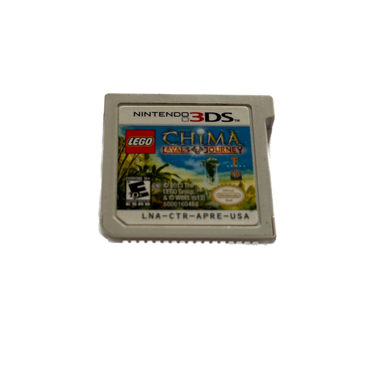 Lego Chima Laval's Journey Nintendo 3DS Loose Game Card
