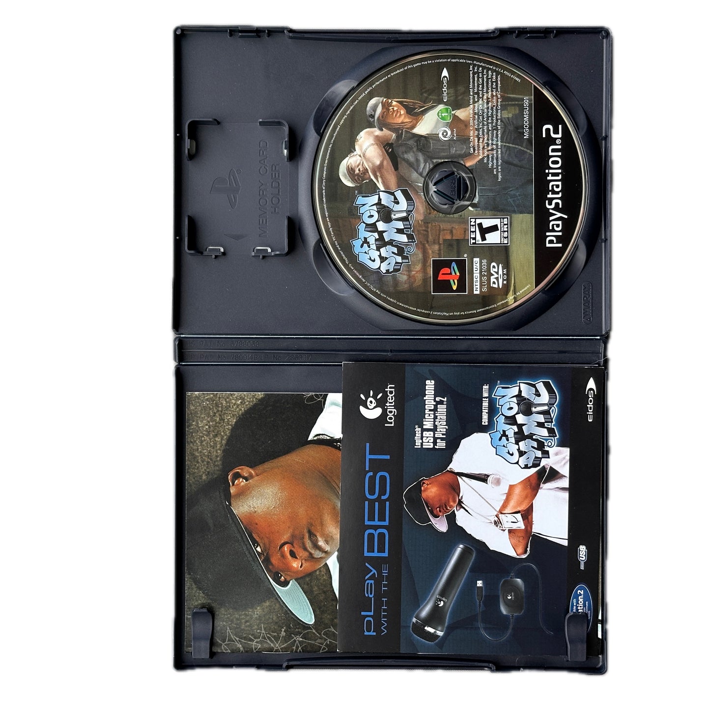 Get on Da Mic PS2 Playstation 2 Complete in Box