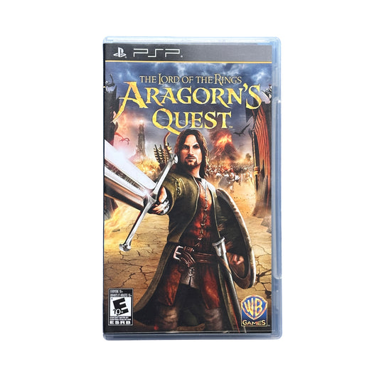 The Lord of The Rings Aragorn's Quest Sony PSP Complete in Box