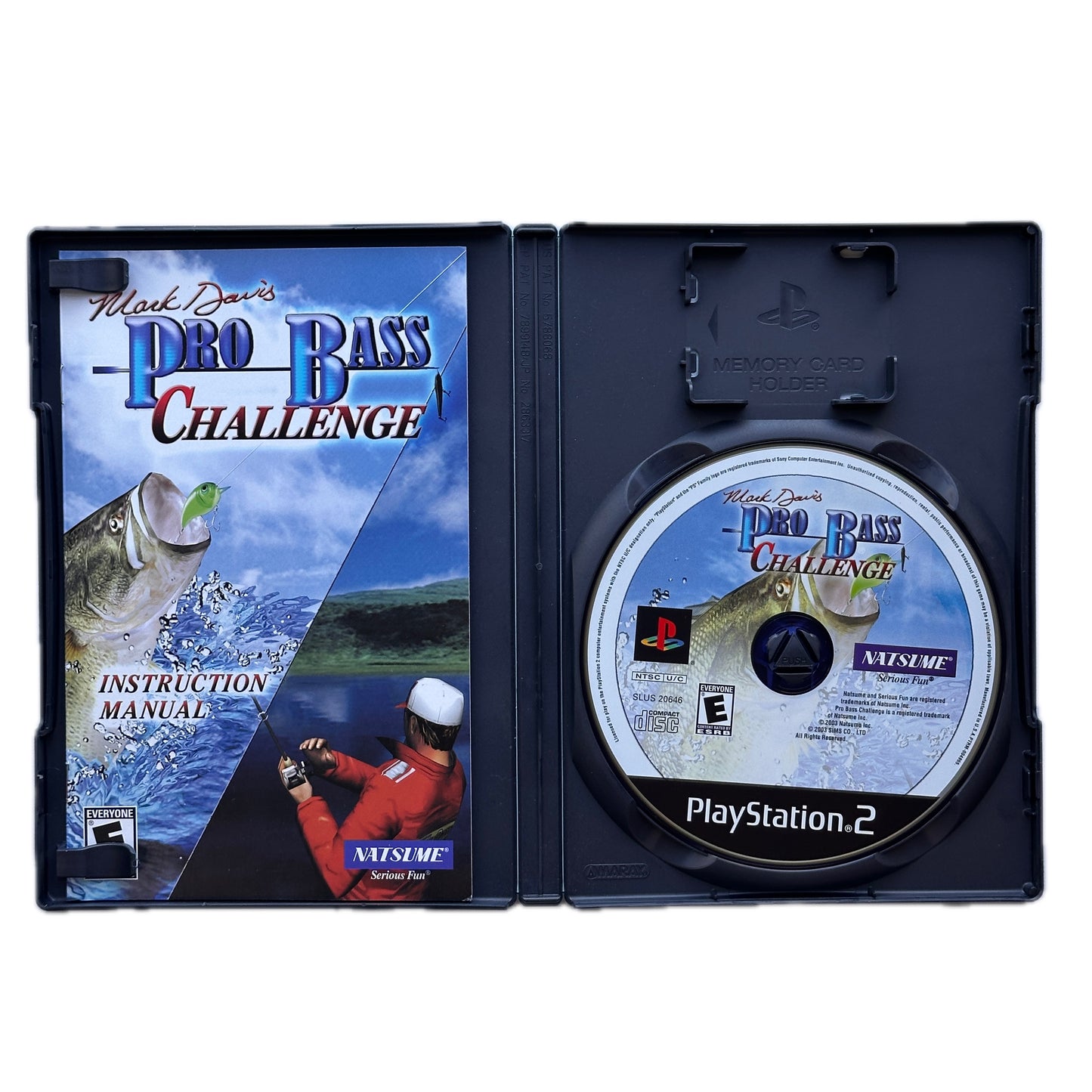 Mark Davis Pro Bass Challenge PS2 Playstation 2 Complete in Box