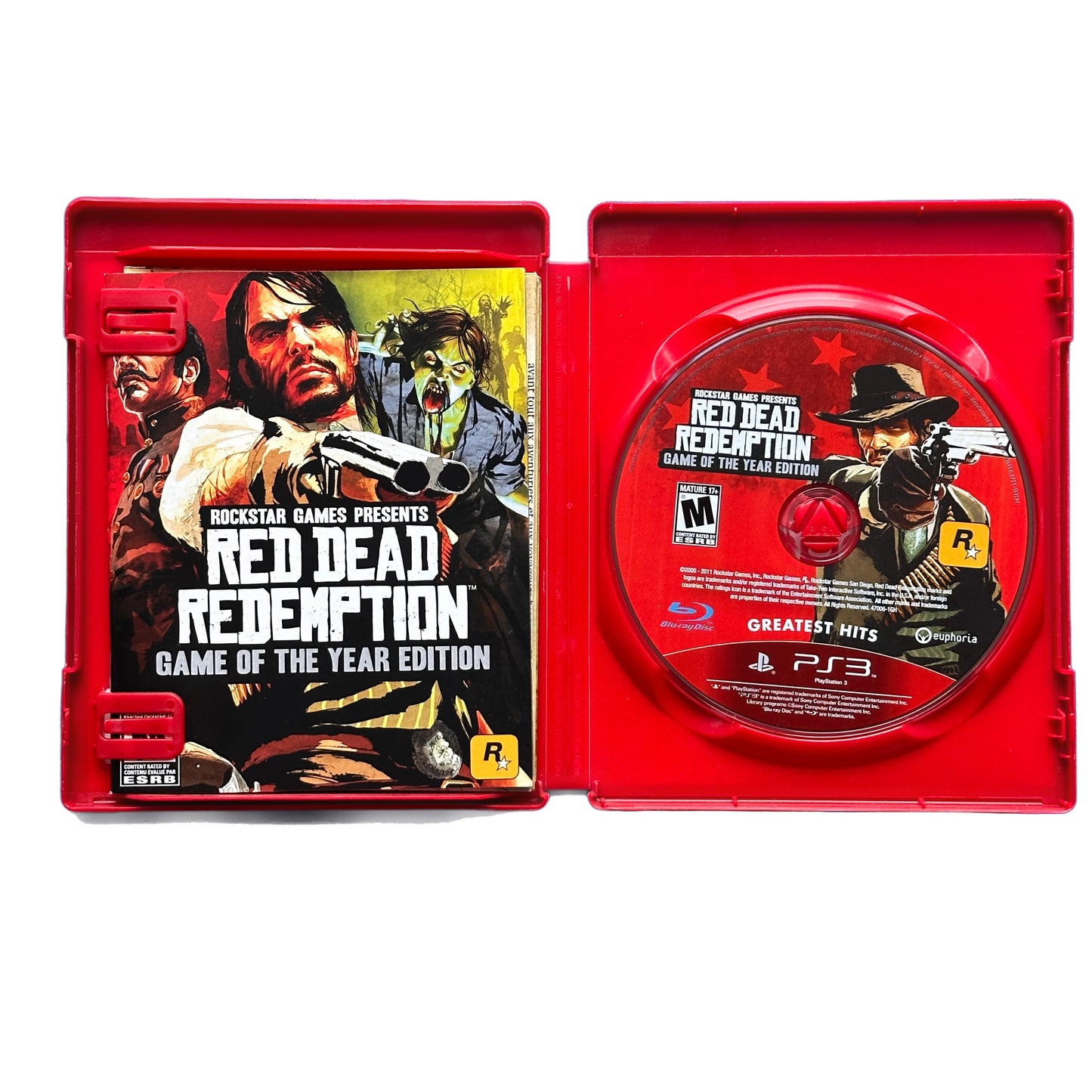 Red Dead Redemption Game of The Year Greatest Hits Sony PS3 Playstation 3 Complete in Box