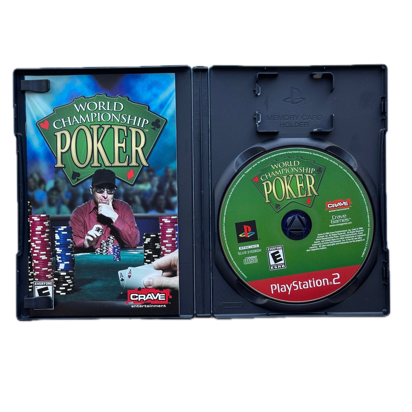 World Championship Poker Greatest Hits PS2 Playstation 2 Complete in Box