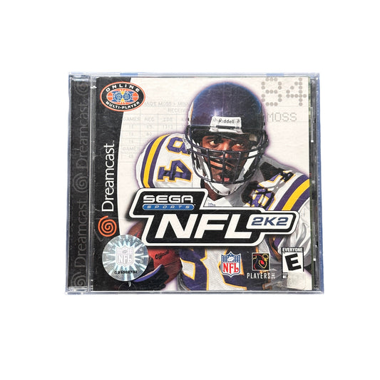 SEGA Sport NFL 2K2 Sega Dreamcast Complete in Box