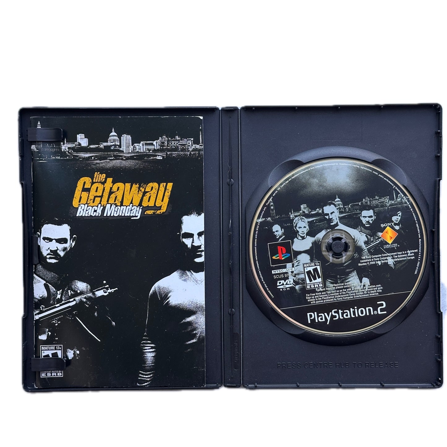 The Getaway Black Monday Sony PS2 Playstation 2 Complete in Box