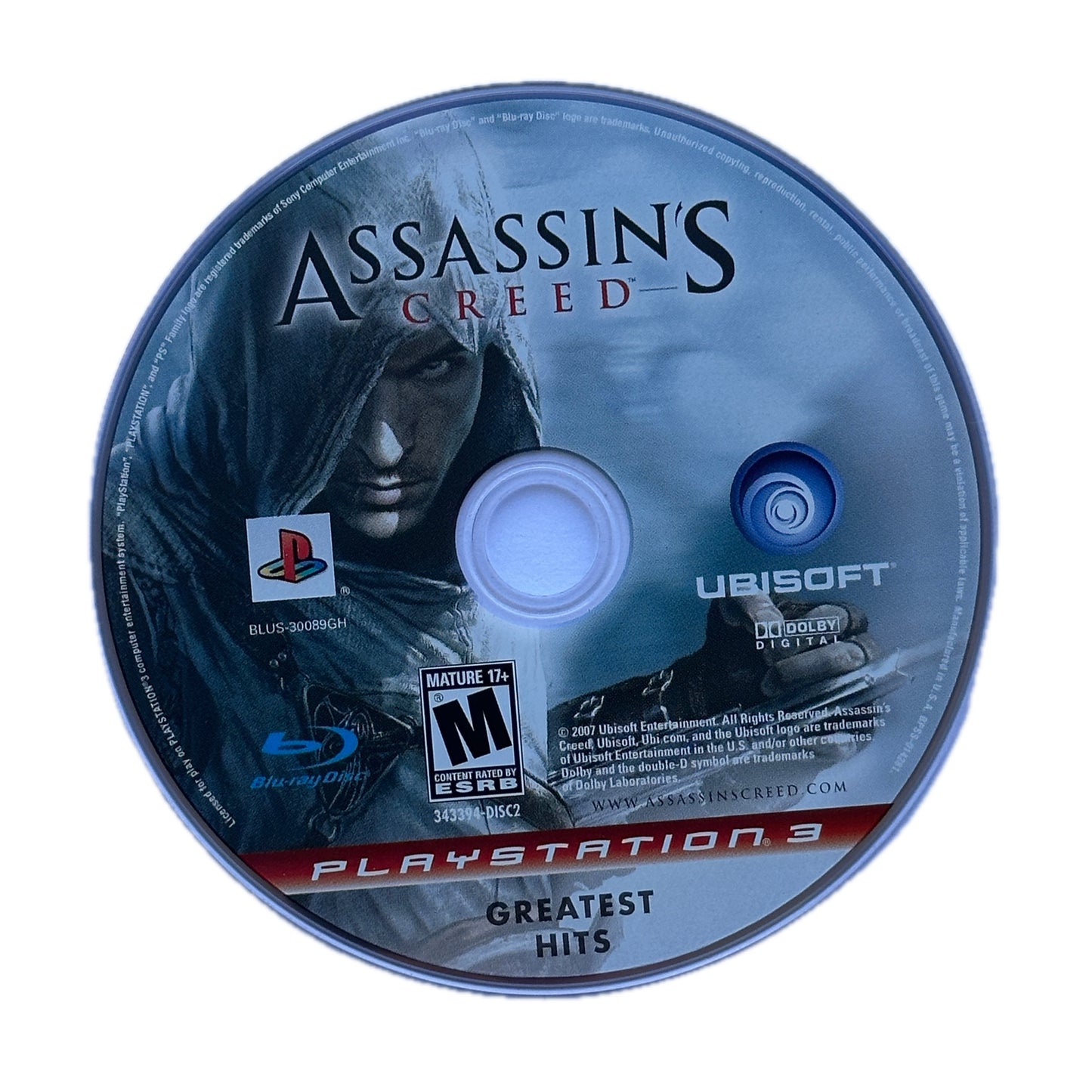 Assassins Creed Greatest Hits PS3 Playstation 3 Loose Disc