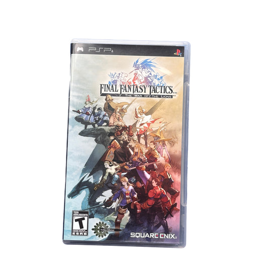 Final Fantasy Tactics The War of The Lions Sony PSP Complete in Box