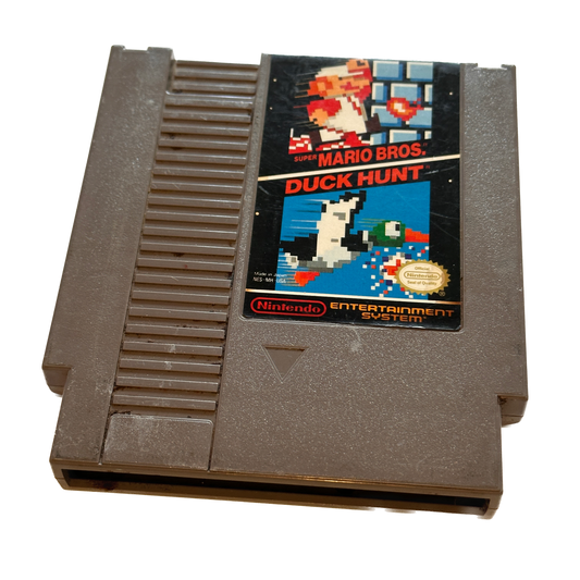 Super Mario Bros & Duck Hunt Nintendo NES Loose Game Cart